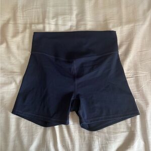 Fabletics Navy Blue Biker Shorts